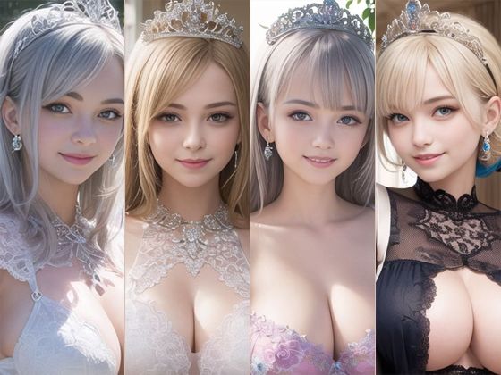 高貴なる王族の女性たち サンプル1ページ目