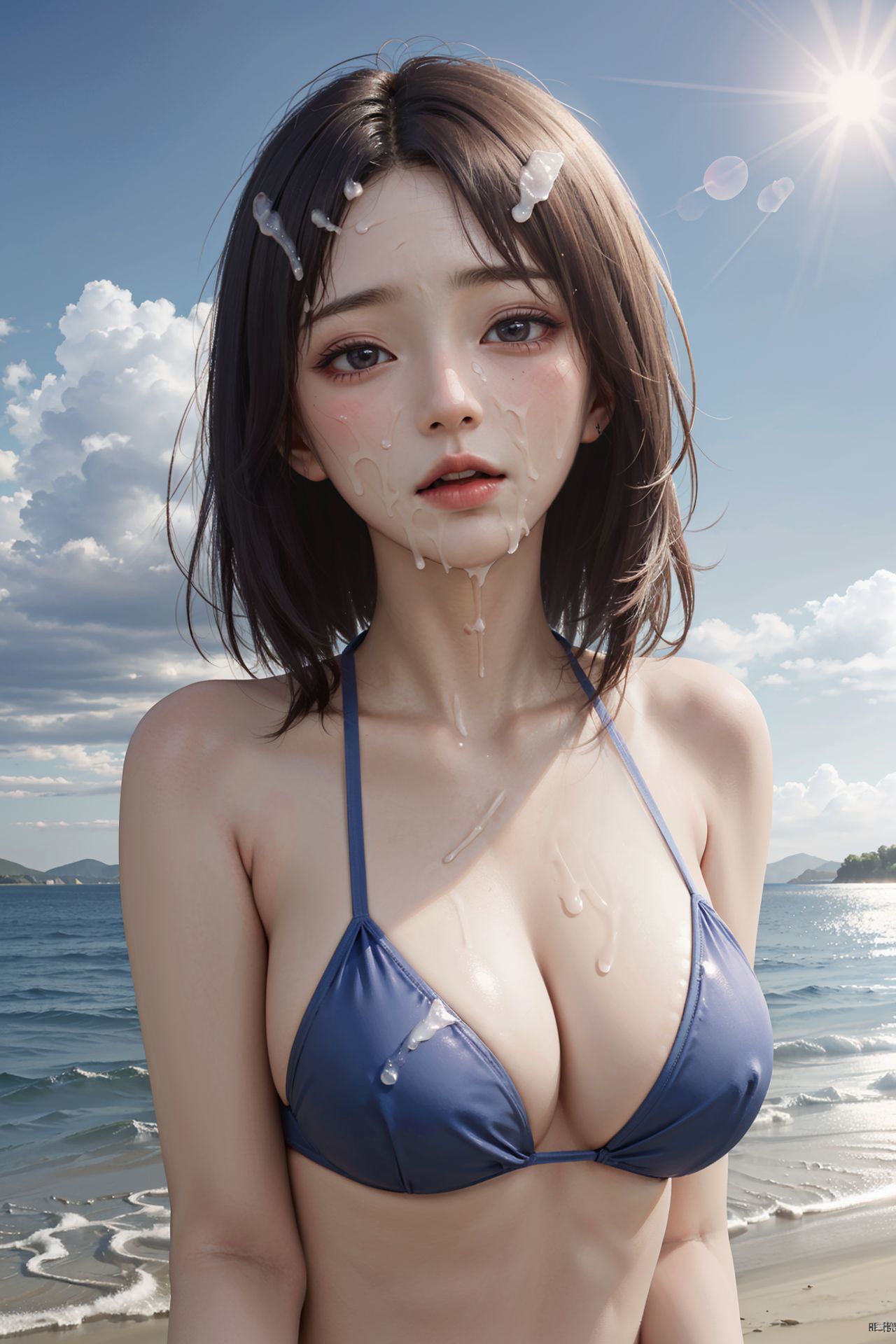 ぶっかけ美少女コレクション サンプル2ページ目