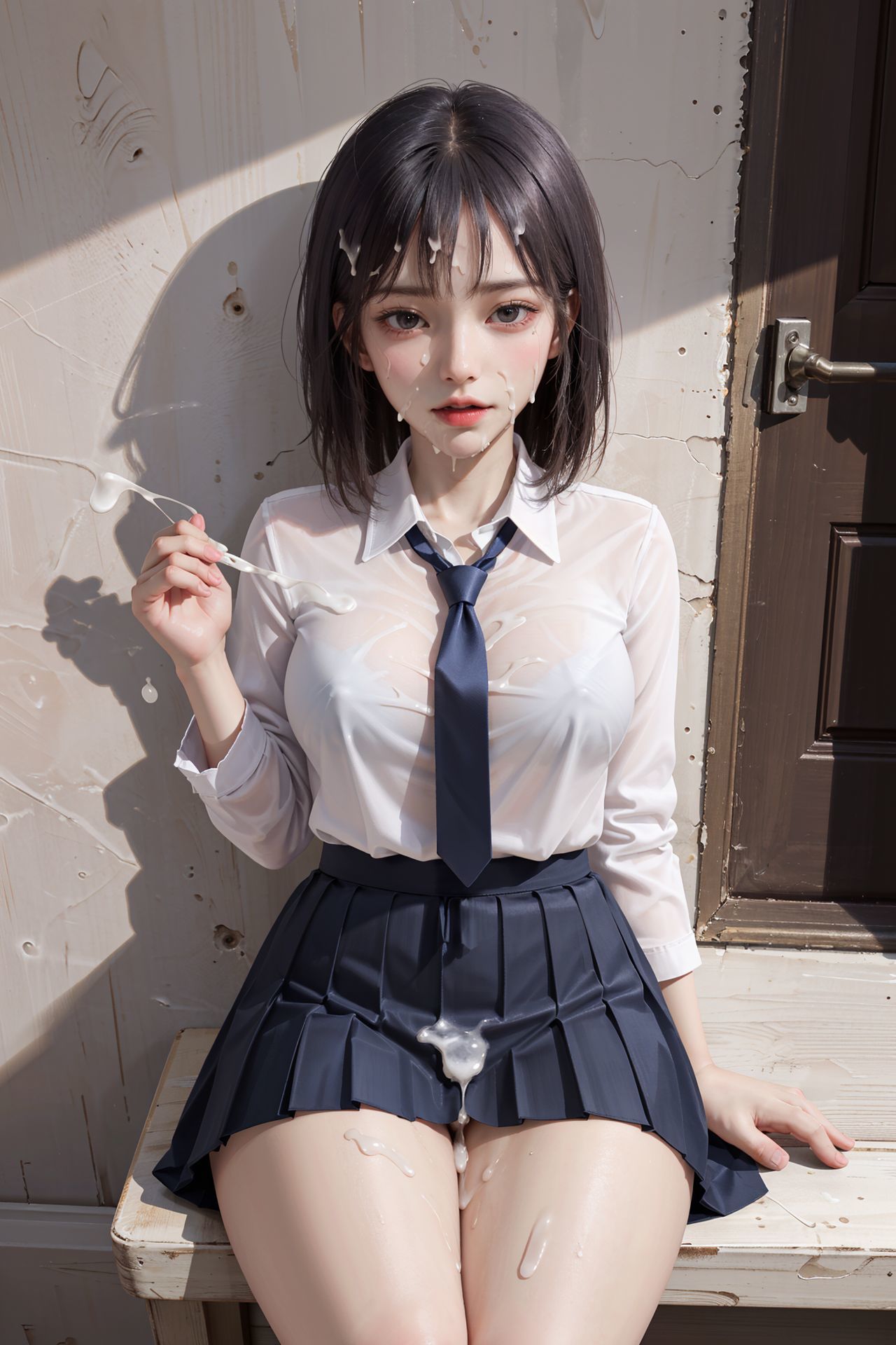 ぶっかけ美少女コレクション サンプル5ページ目
