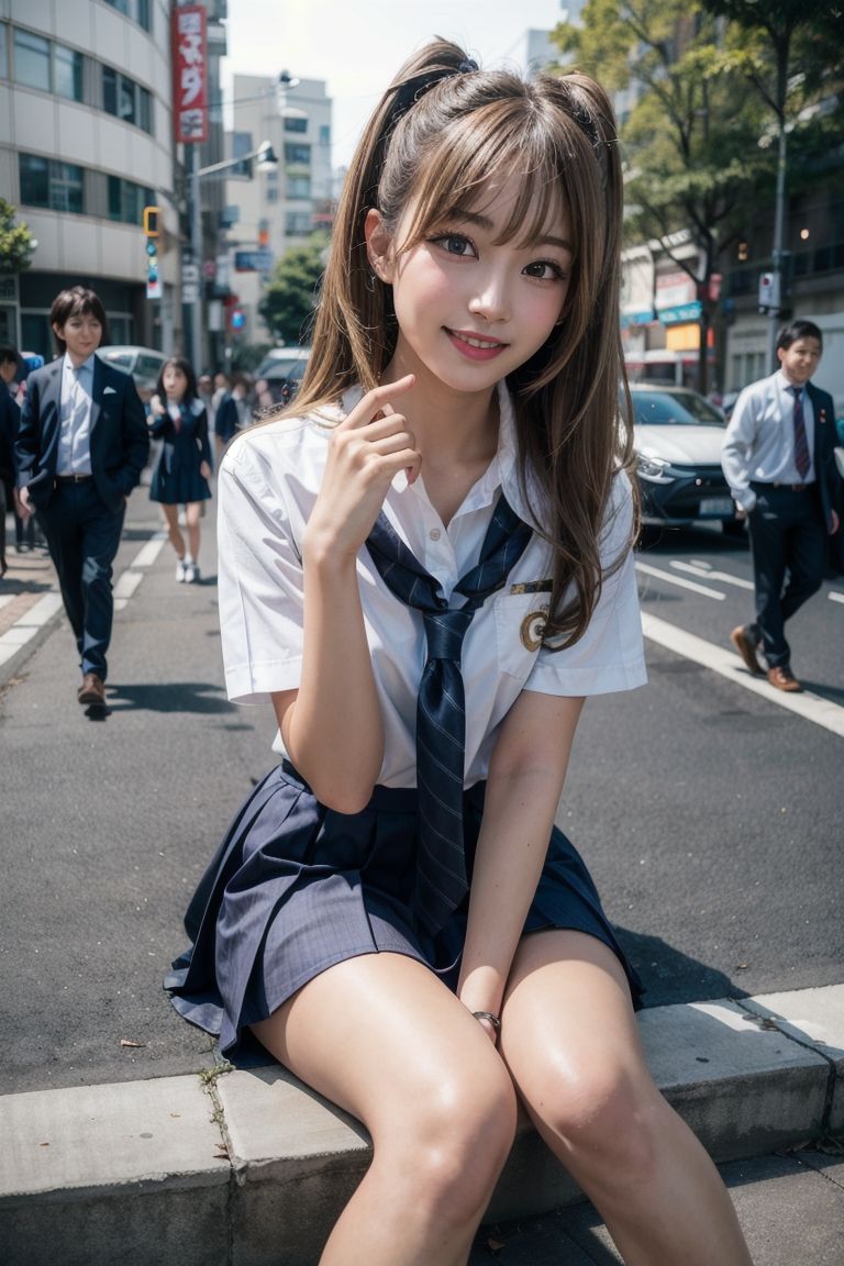 女子〇生とデート 〜ギャル編〜 サンプル8ページ目