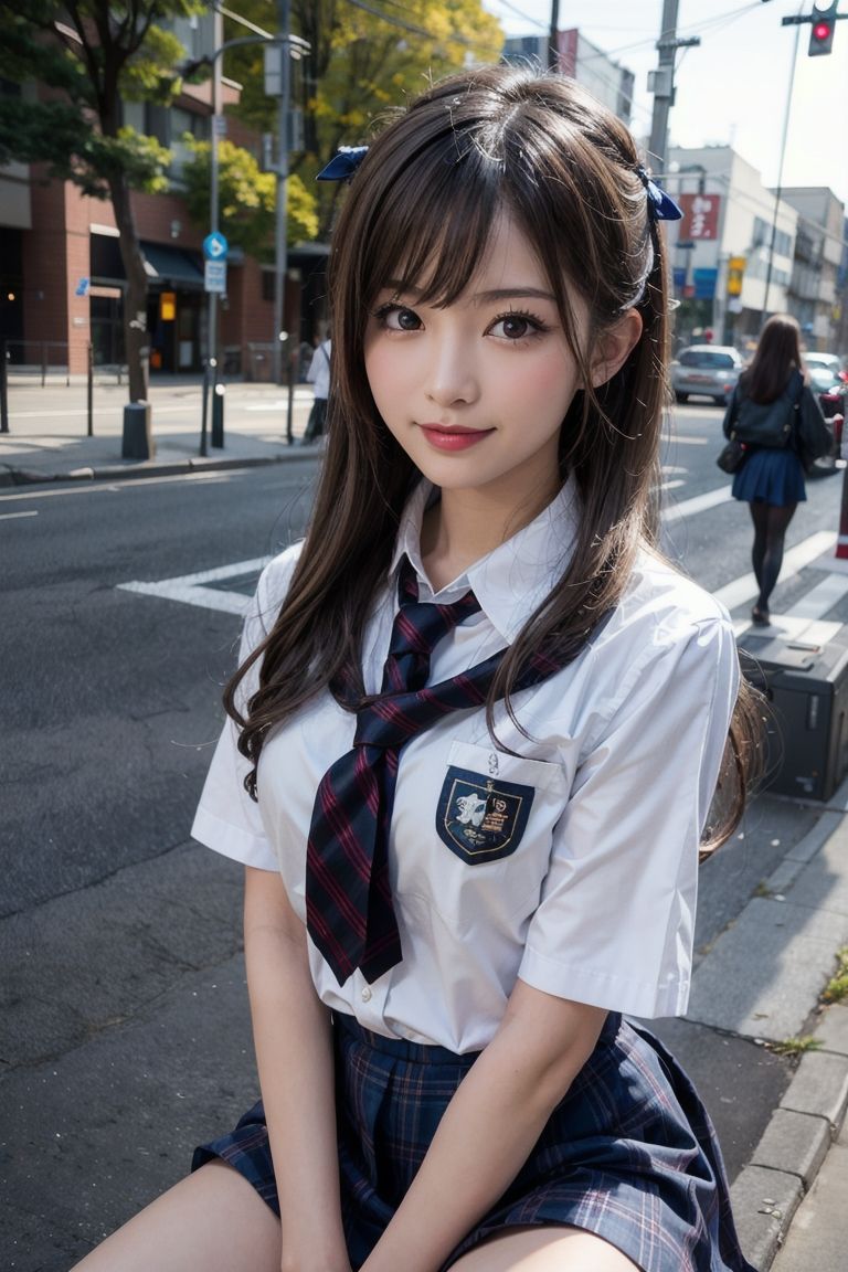 女子〇生とデート 〜清楚編〜 サンプル2ページ目