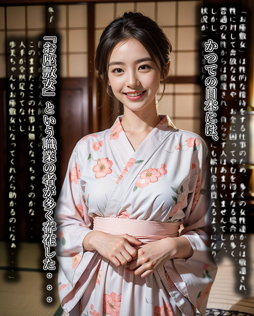 お座敷女のお仕事・春子編 サンプル1ページ目