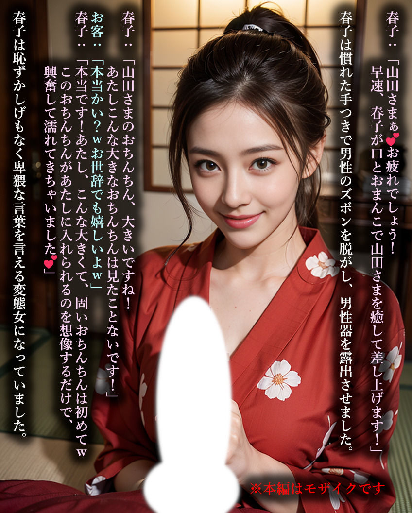 お座敷女のお仕事・春子編 サンプル7ページ目