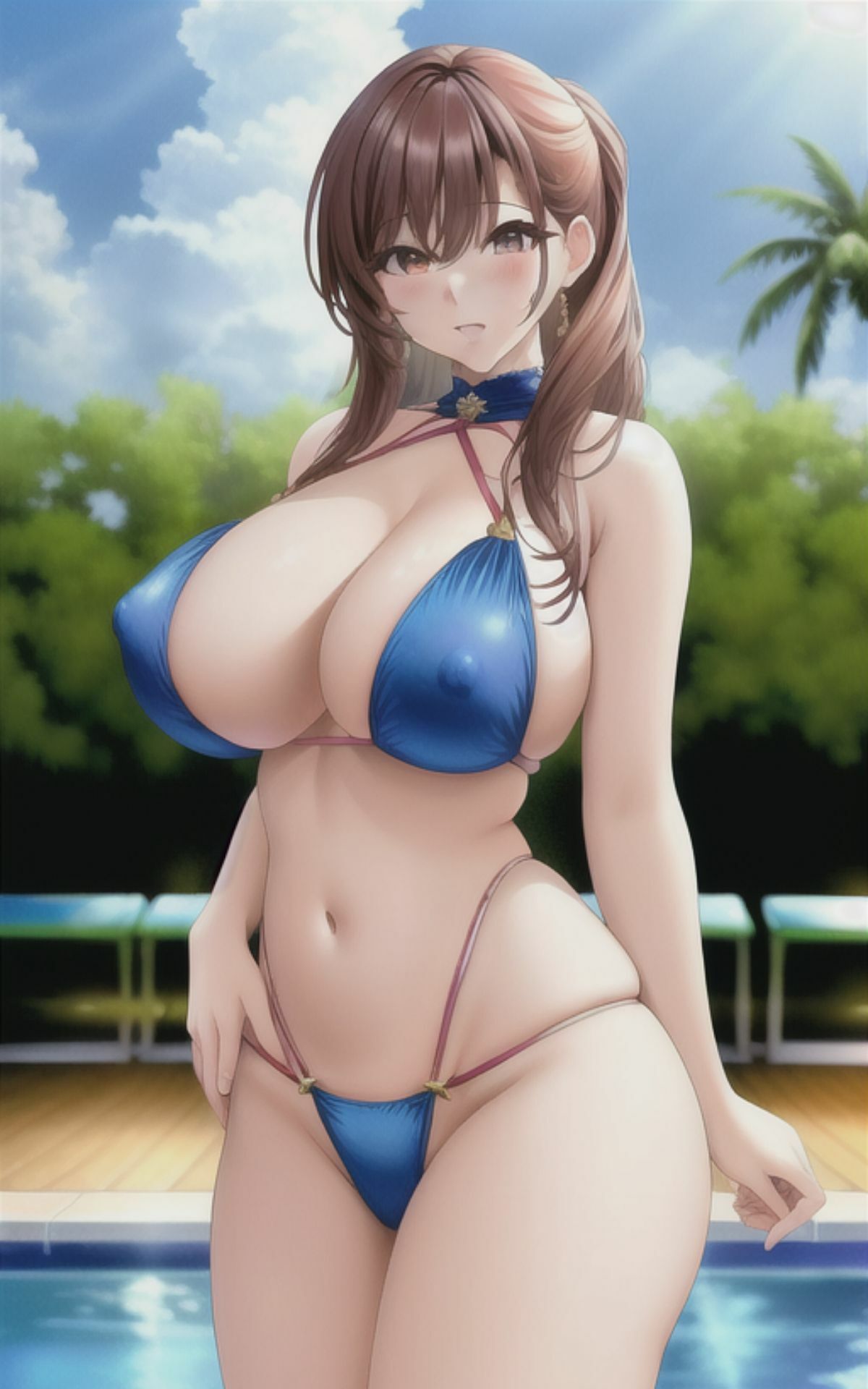 AI美女イラストvol.5夏だもんイッパイHしよ？ サンプル10ページ目