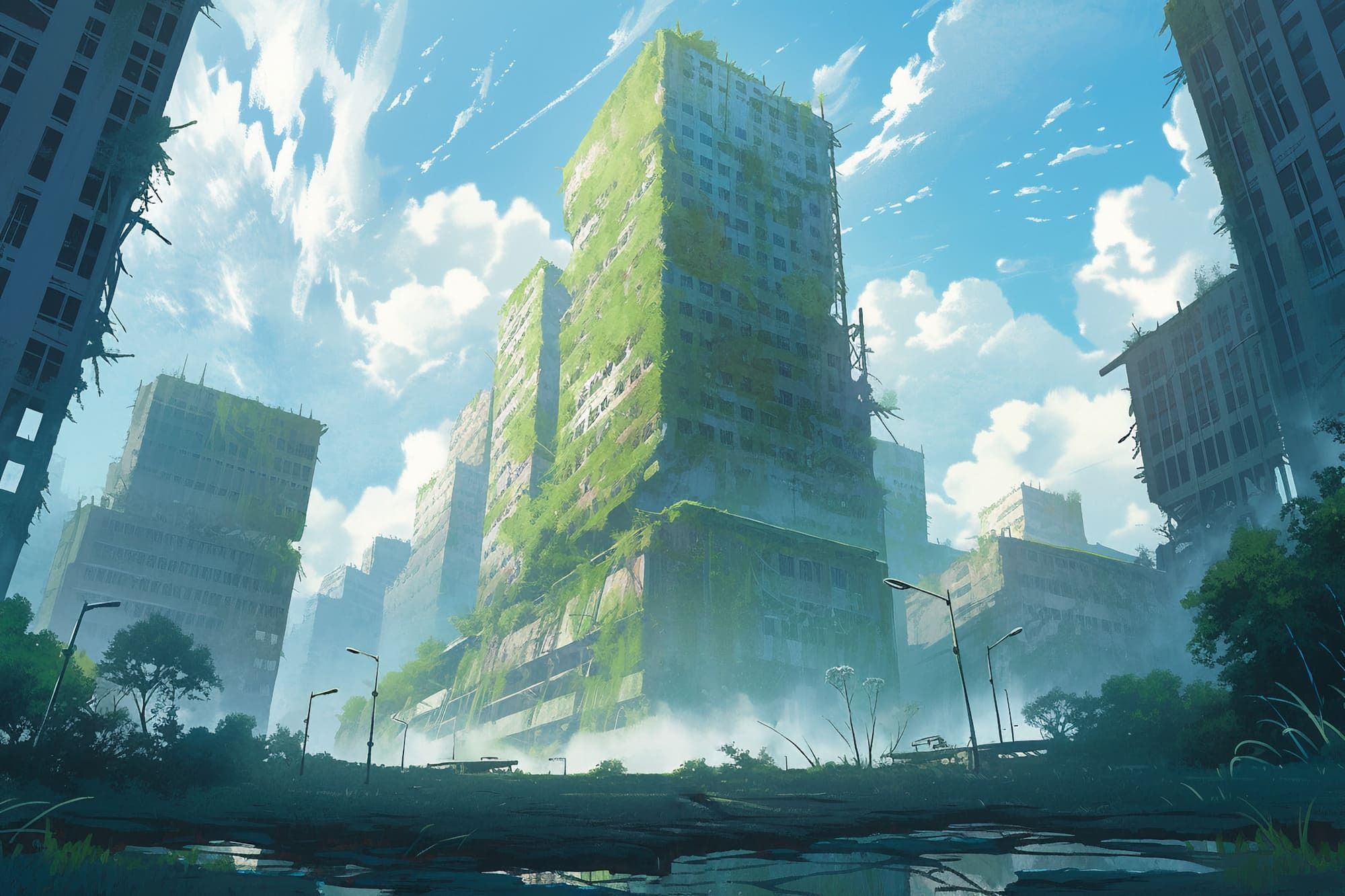 【繊細で芸術的な廃墟系の背景】著作権フリーの高解像度画像（100枚） サンプル5ページ目