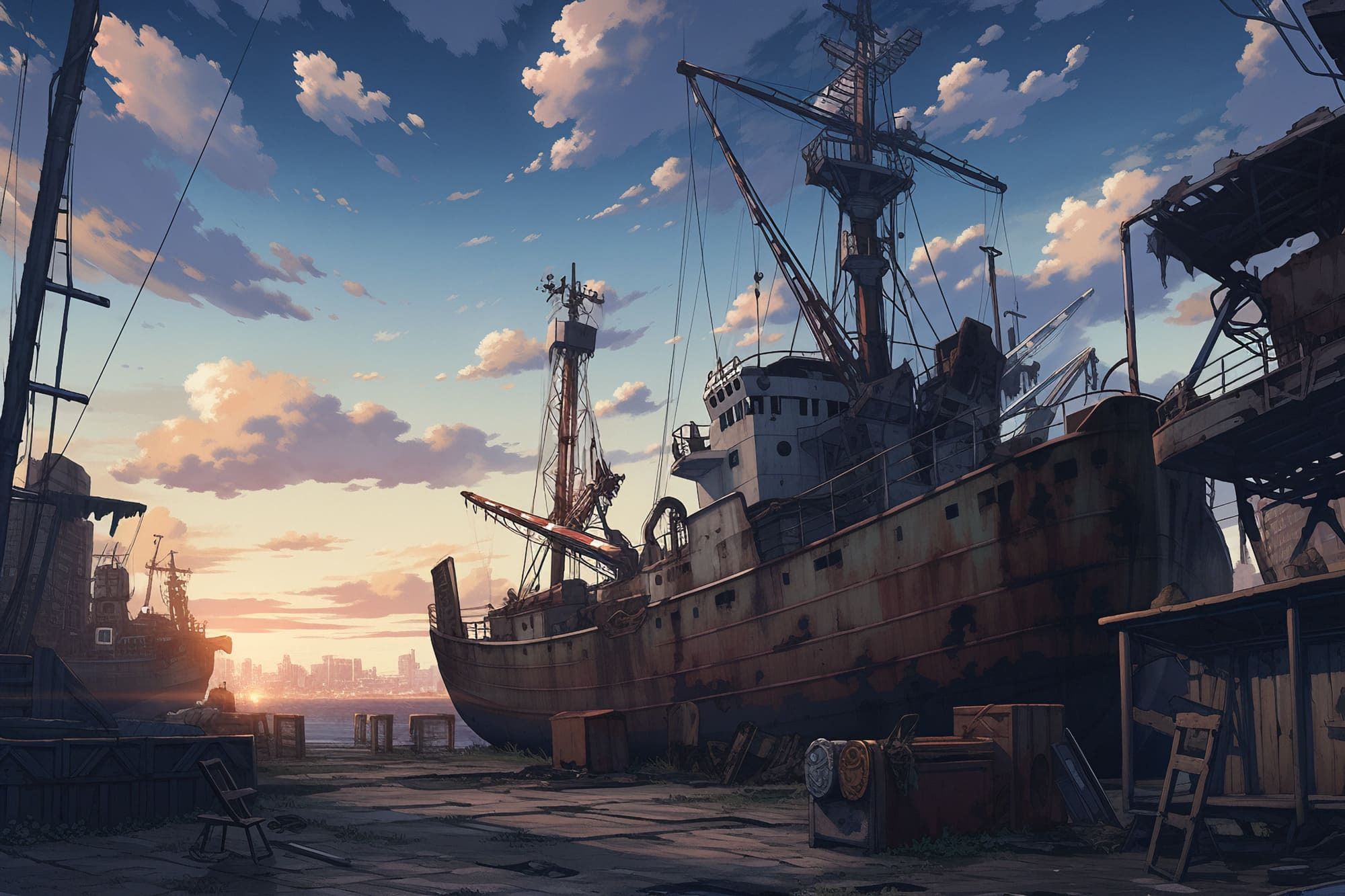 【繊細で芸術的な廃墟系の背景】著作権フリーの高解像度画像（100枚） サンプル10ページ目