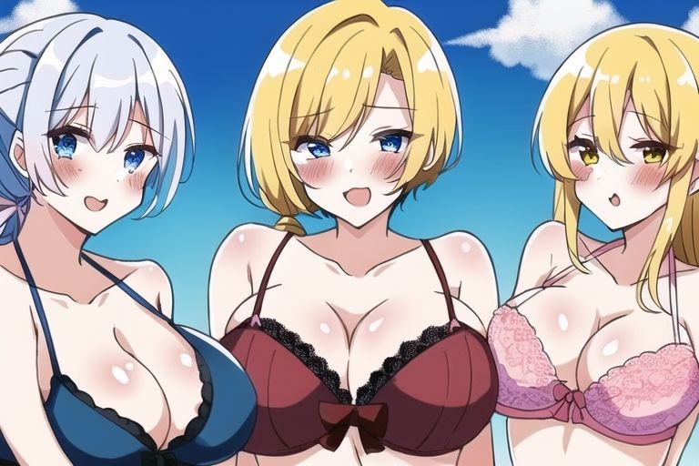 誰かのハーレムルート 夏休み回 サンプル3ページ目