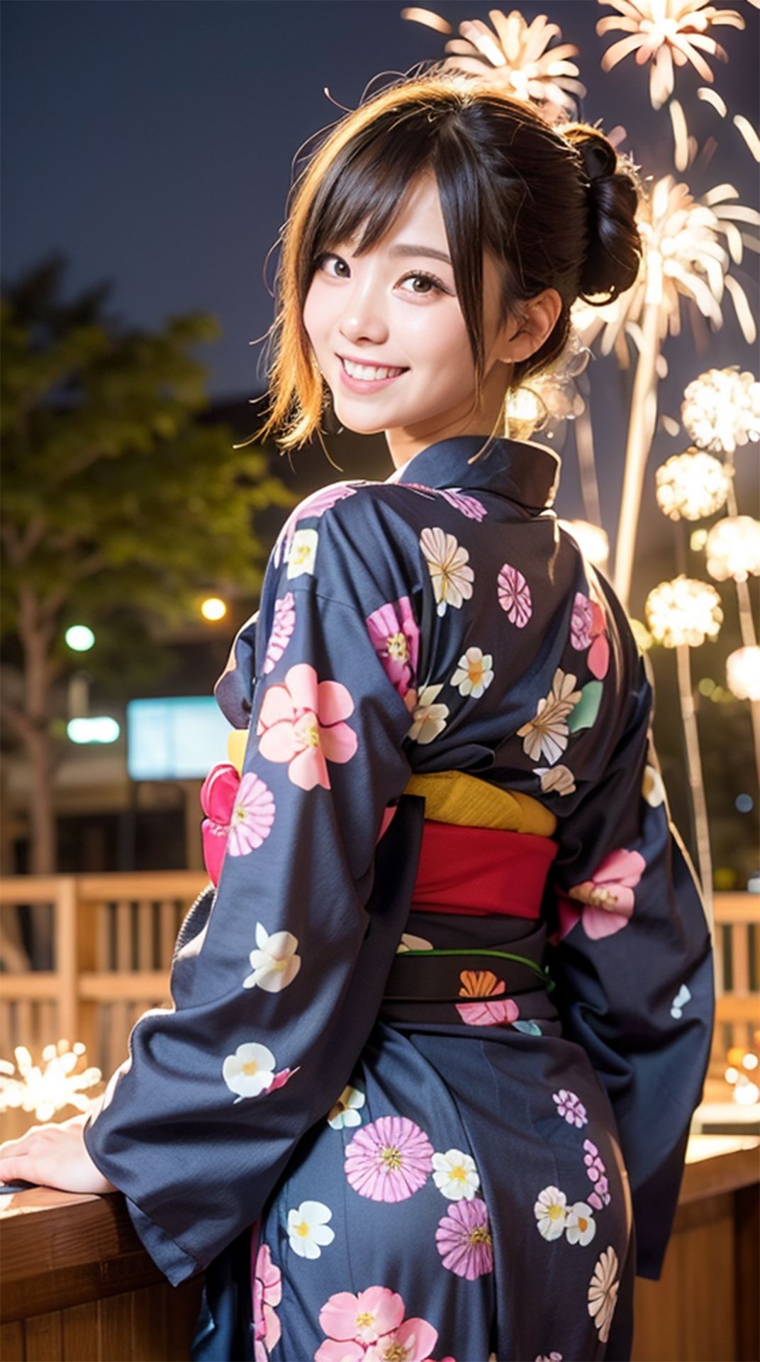 愛しのシェイクガールと浴衣エッチ！！ サンプル3ページ目