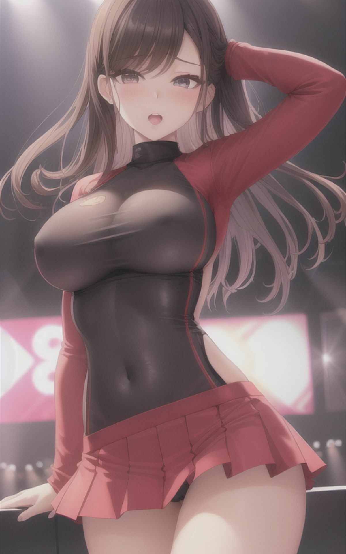 AI美女イラストvol.6わたしのこと推して下さいね サンプル1ページ目