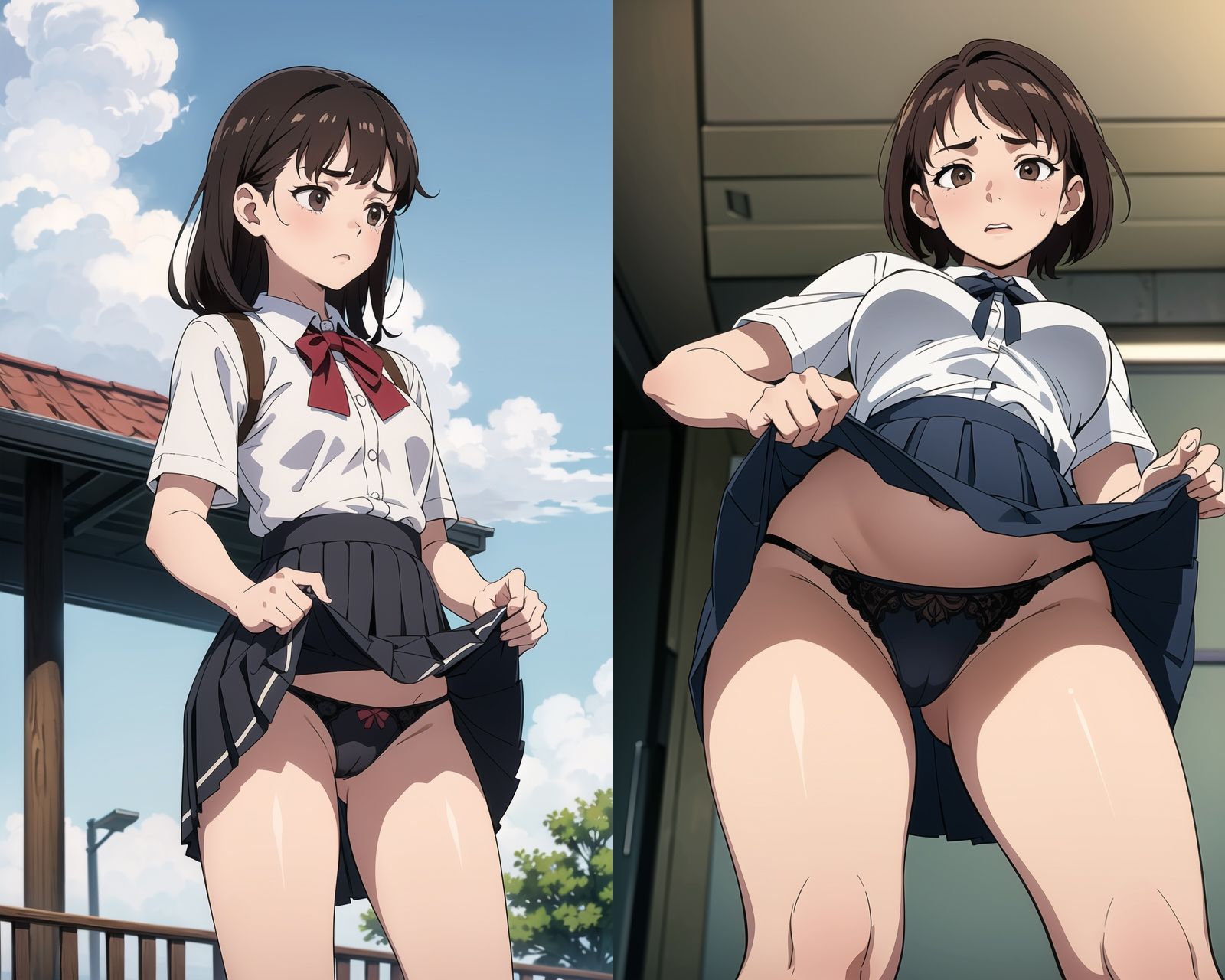 女子校生の日常2 サンプル1ページ目