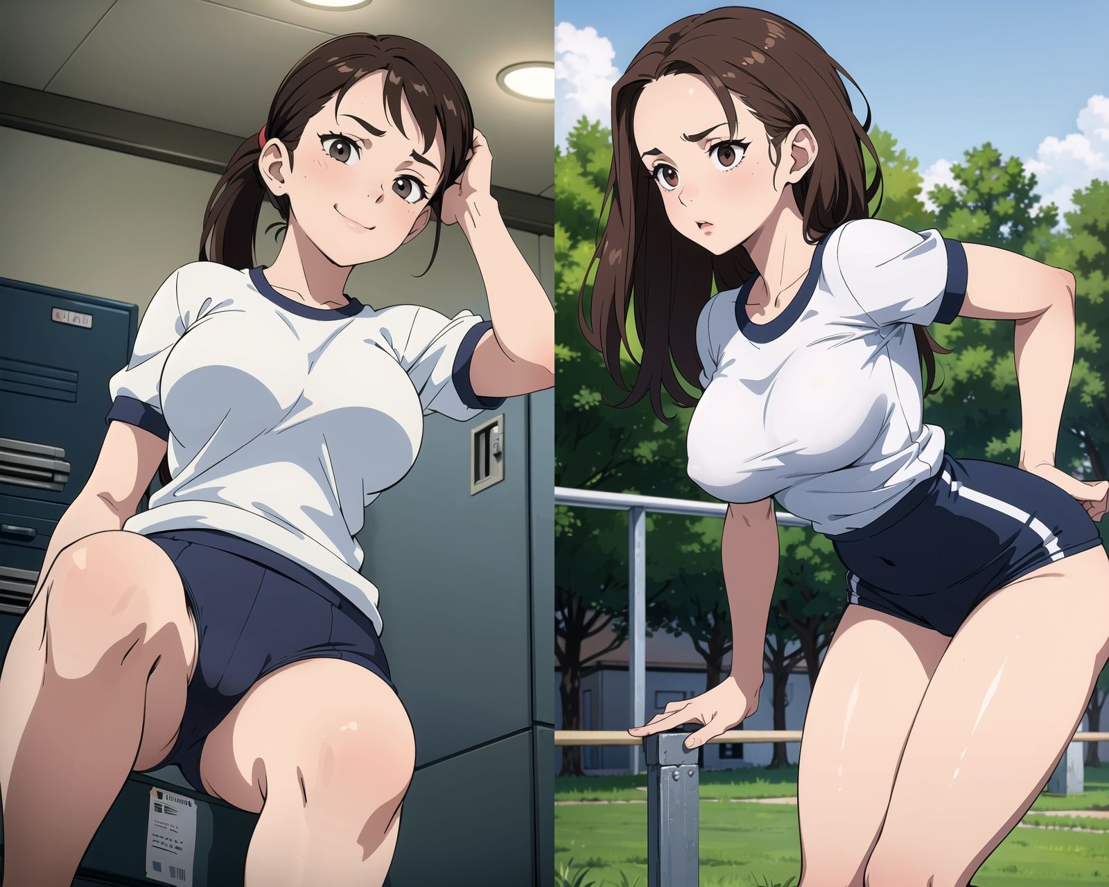 女子校生の日常2 サンプル2ページ目