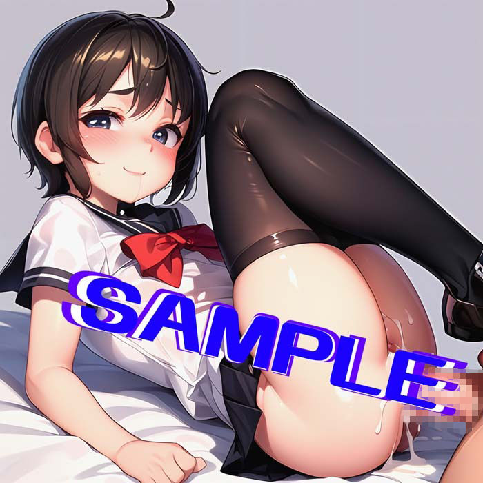 制服JKたちのえっちなCG集 サンプル8ページ目