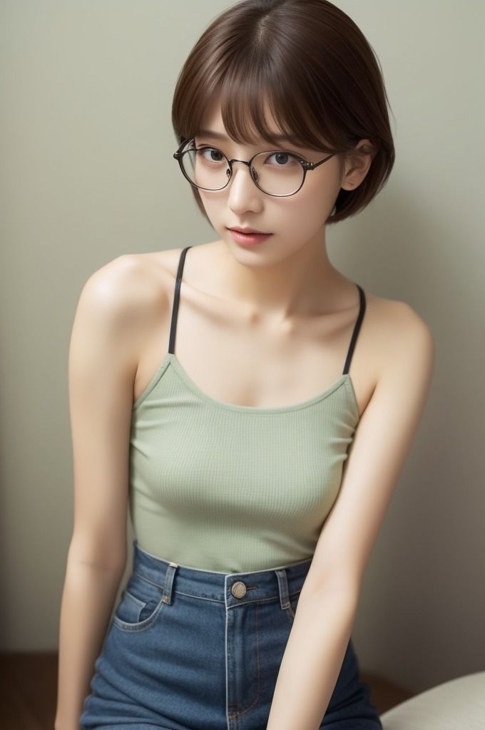 眼鏡美女 サンプル1ページ目