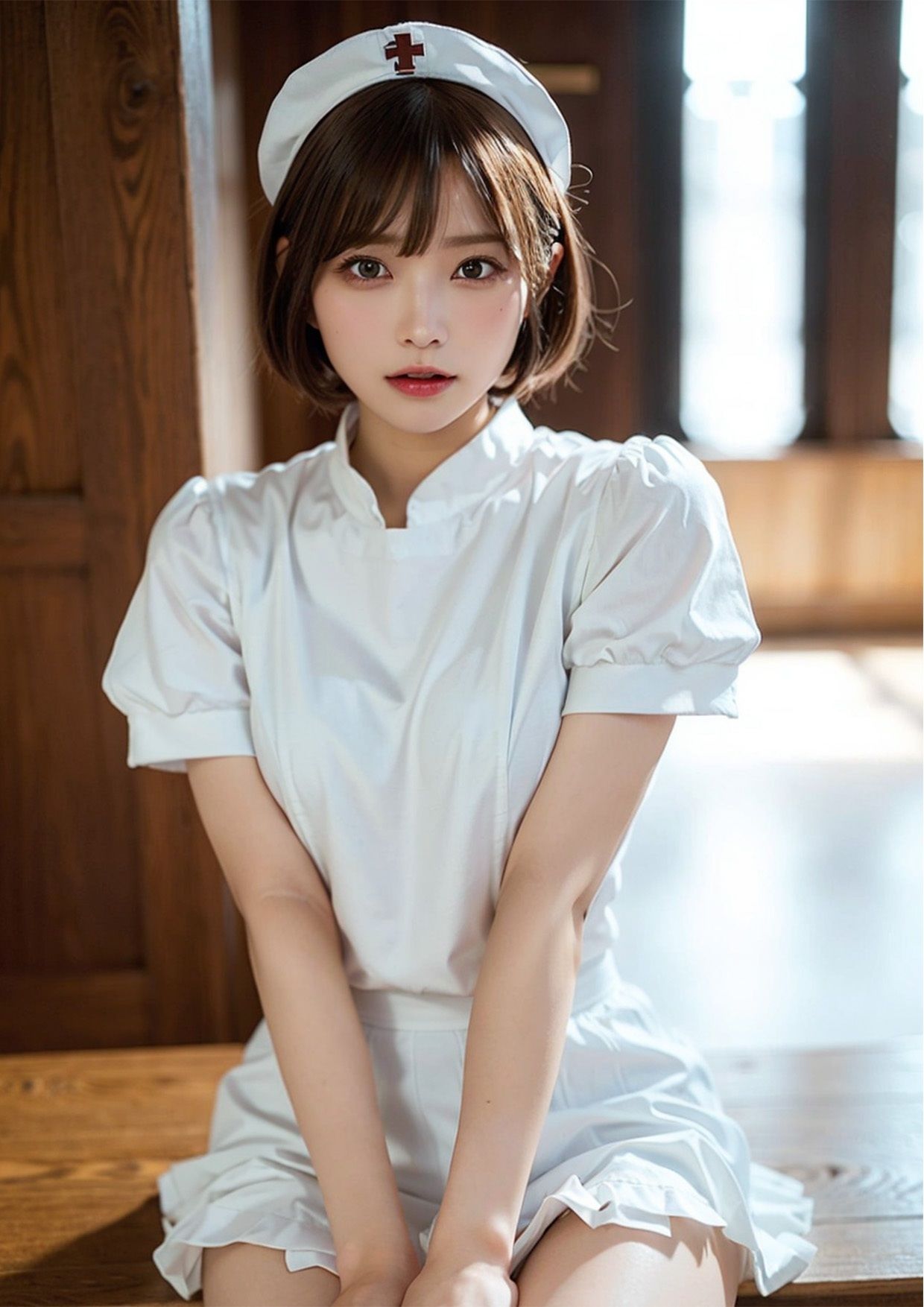 美人看護師、秘密のルーチン セクシー編 サンプル2ページ目