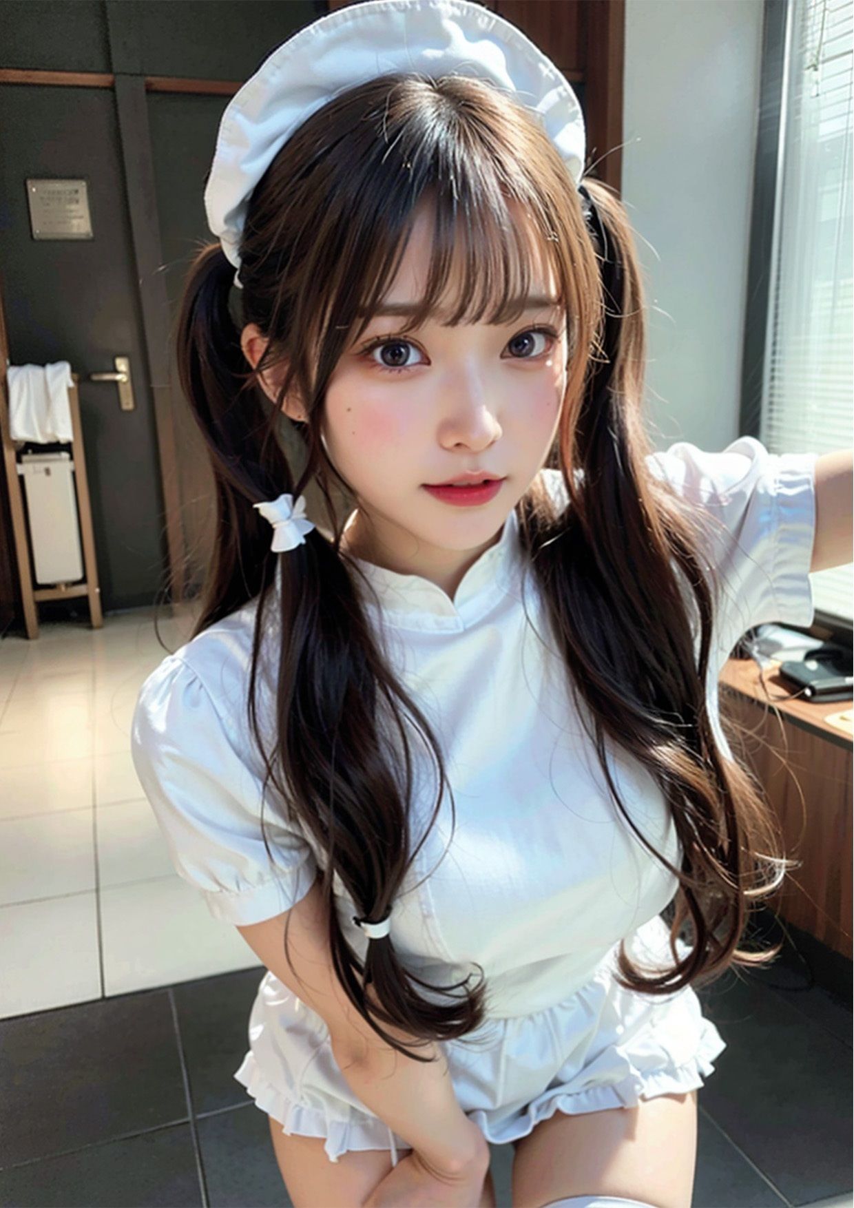 美人看護師、秘密のルーチン セクシー編 サンプル4ページ目