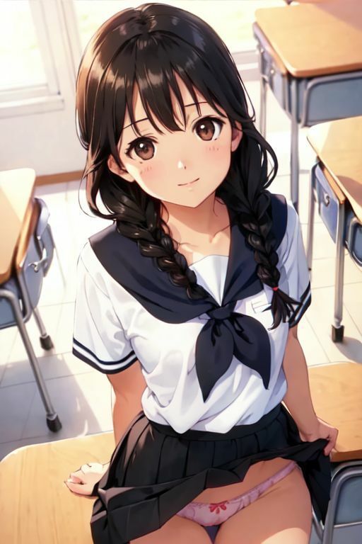 教室でえっちなこと サンプル1ページ目