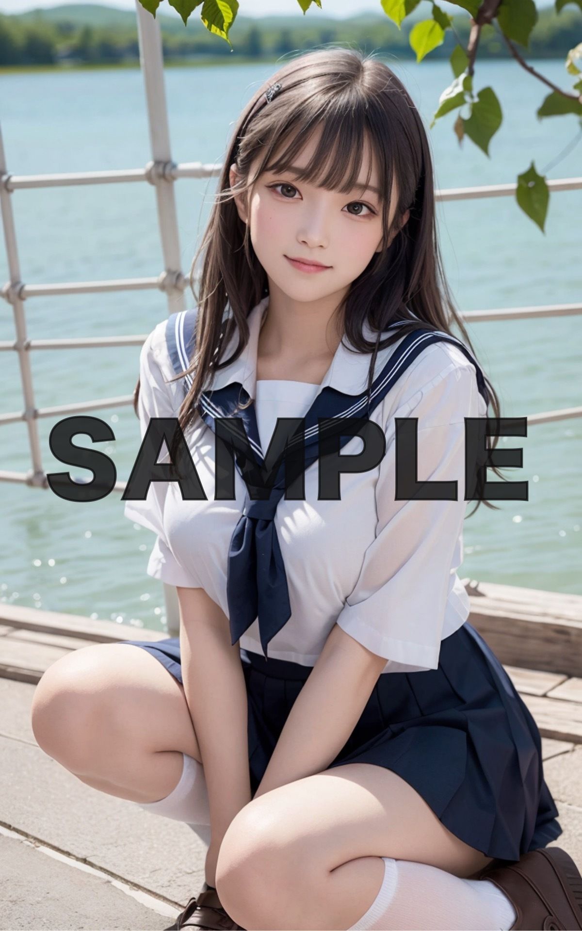 AI写真集 総集編Vol.1 サンプル1ページ目