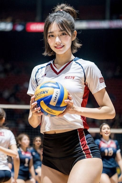 美女図鑑:バレー部 サンプル5ページ目