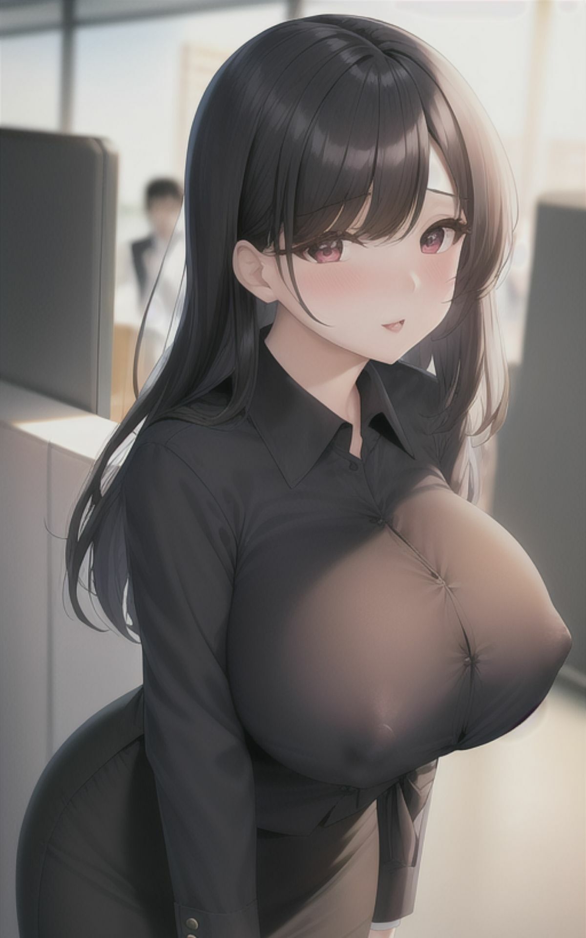 AI美女イラストvol.11エロすぎる僕の部下 サンプル2ページ目