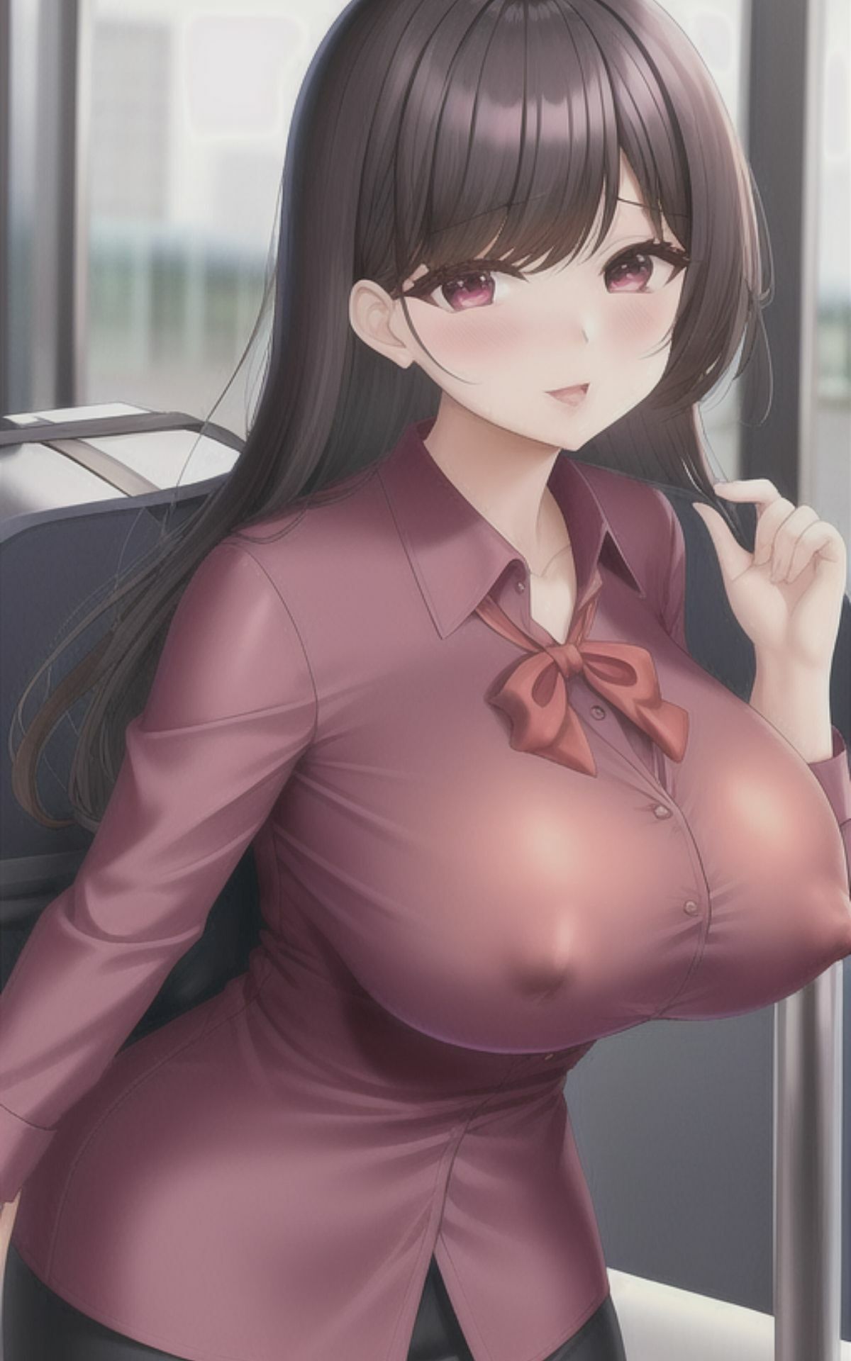 AI美女イラストvol.11エロすぎる僕の部下 サンプル3ページ目
