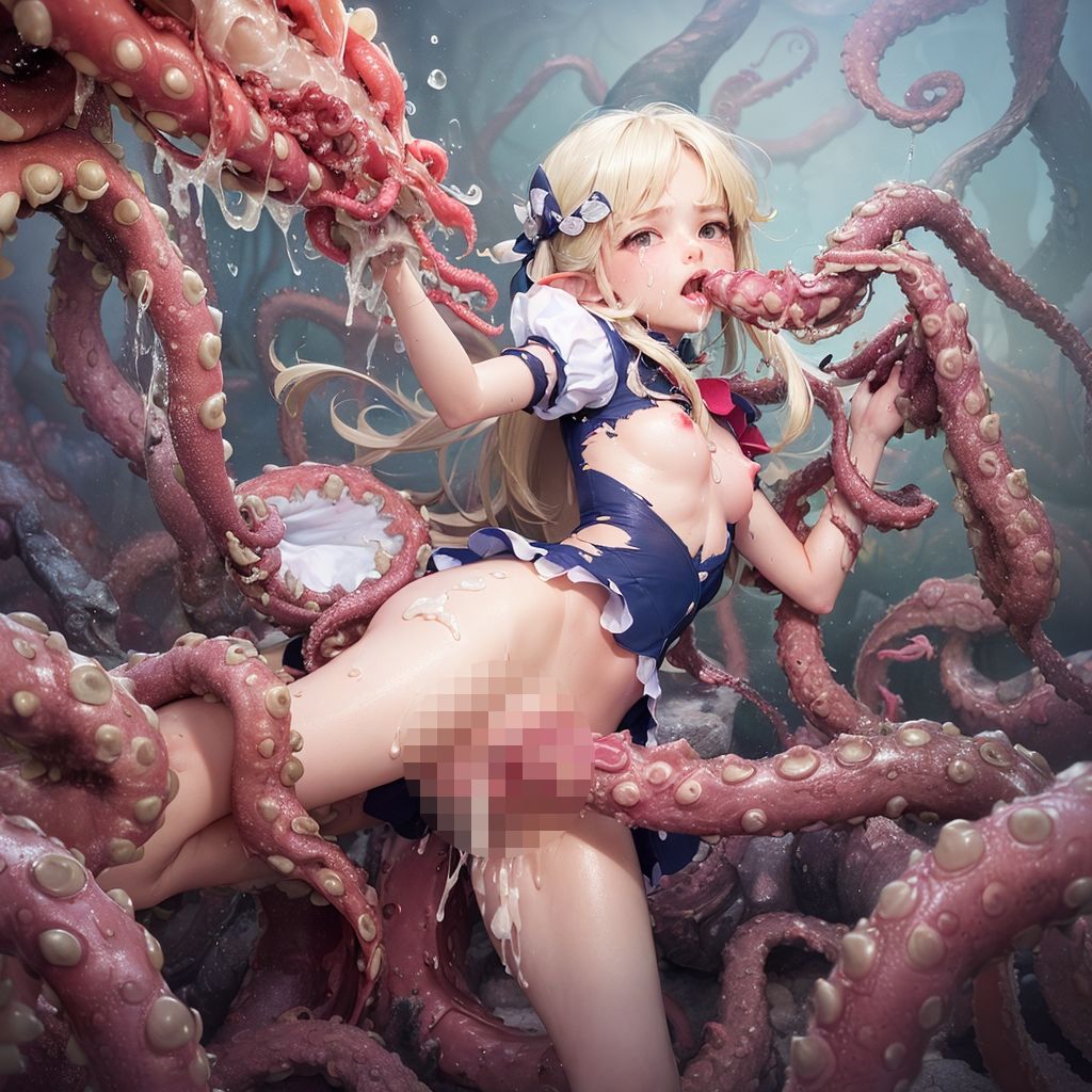 魔法少女触手空間 サンプル1ページ目
