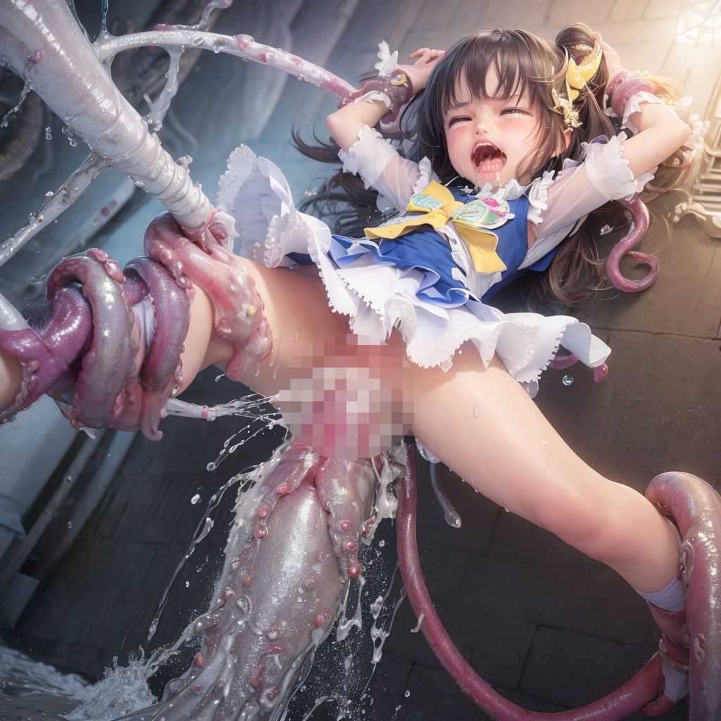 魔法少女触手空間 サンプル6ページ目