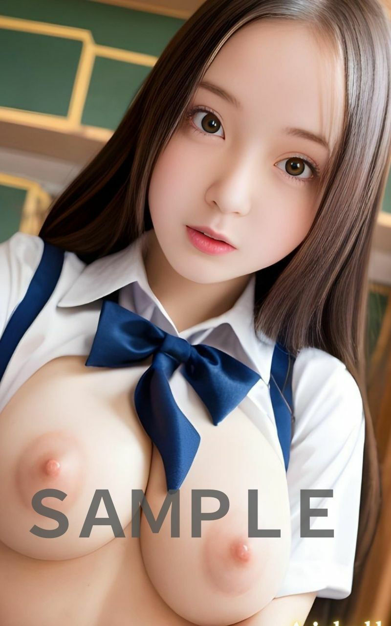 女子校生の誘惑〜AIヌードグラビア集〜 サンプル1ページ目