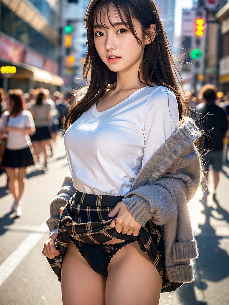 【絶対に信じられないパンツの見せ方】美女グラビアパンツ見せてくる！！！ サンプル5ページ目