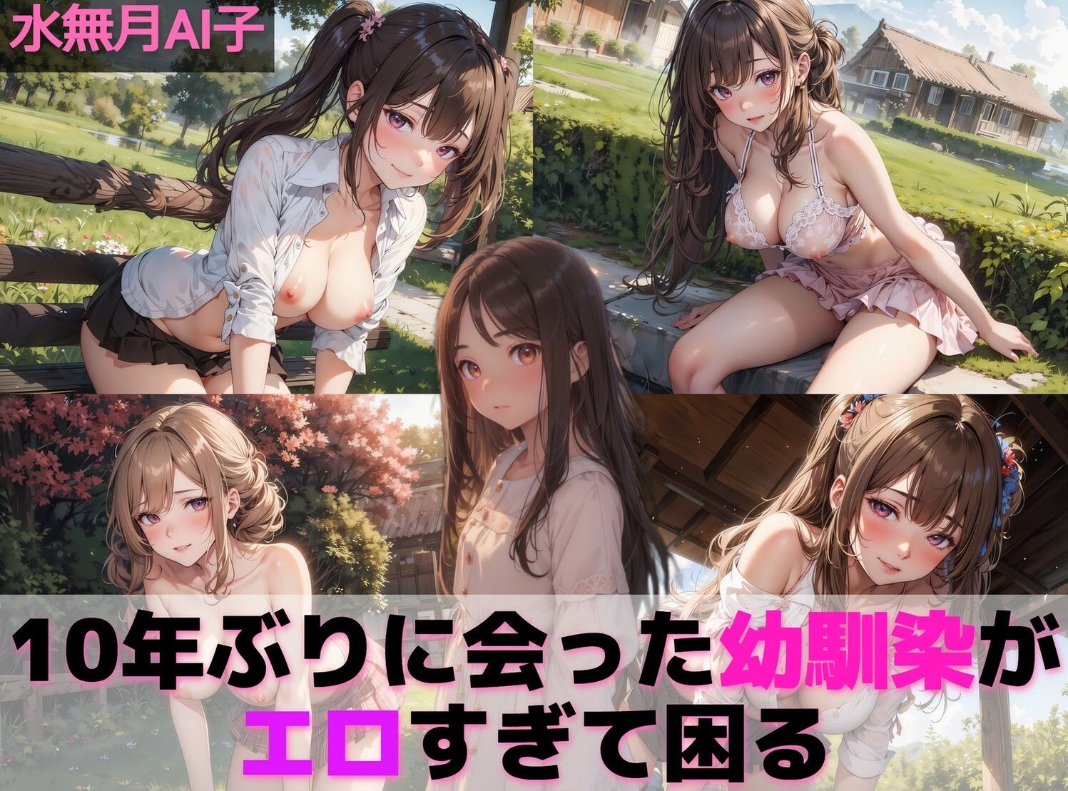 10年ぶりに会った幼馴染がエロすぎて困る サンプル8ページ目