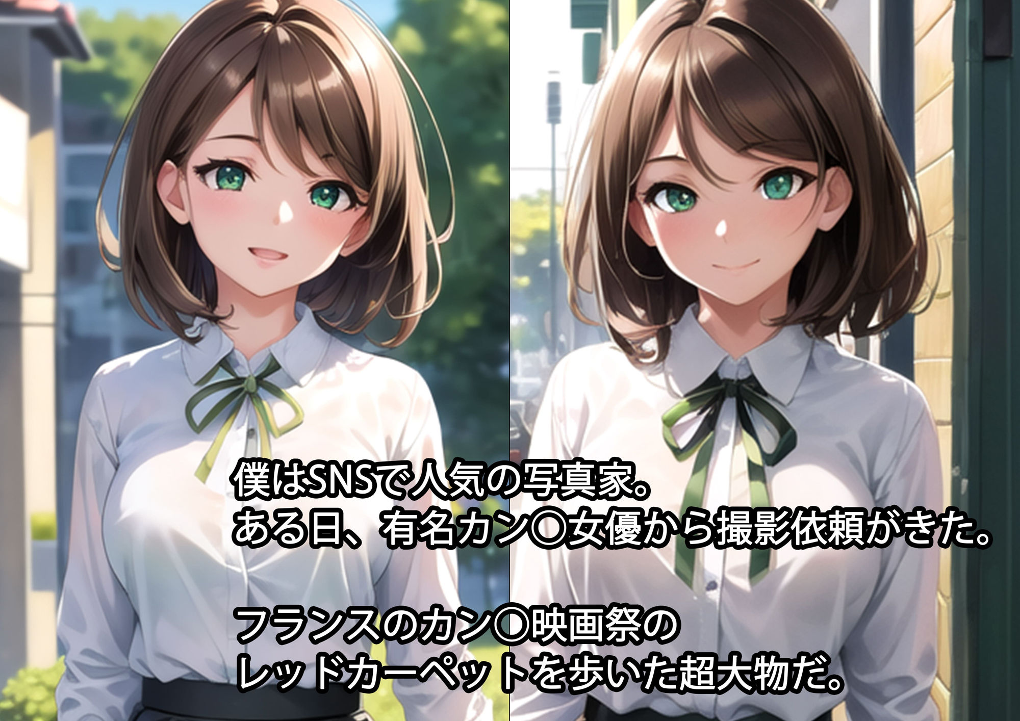 有名カン◯女優 撮影会エロCG集【AI生成】 サンプル1ページ目