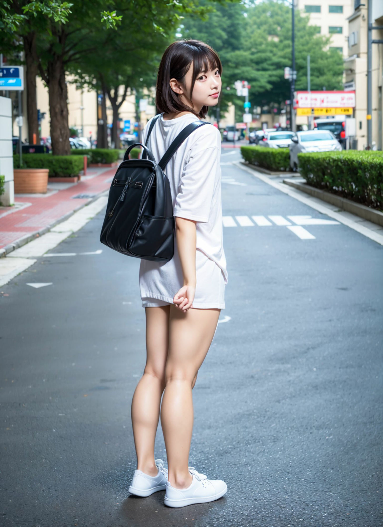 デニムミニショートパンツ美脚フェチマニア500枚 大好きな女子大生の日常の姿 サンプル7ページ目