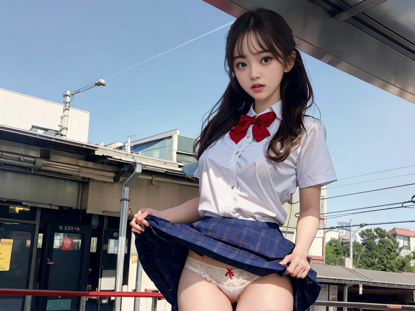 パンチラJKコレクション 清楚系女子のスカートの中身は...？ サンプル5ページ目