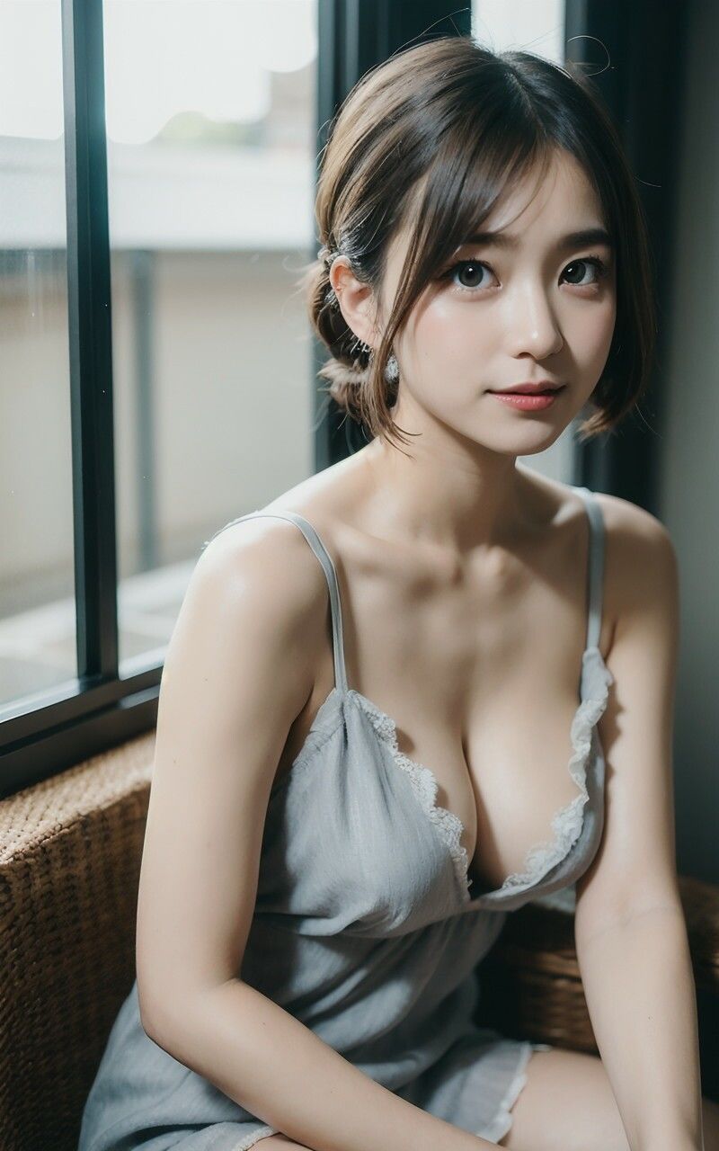ネグリジェ姿の見知らぬ女性 サンプル2ページ目