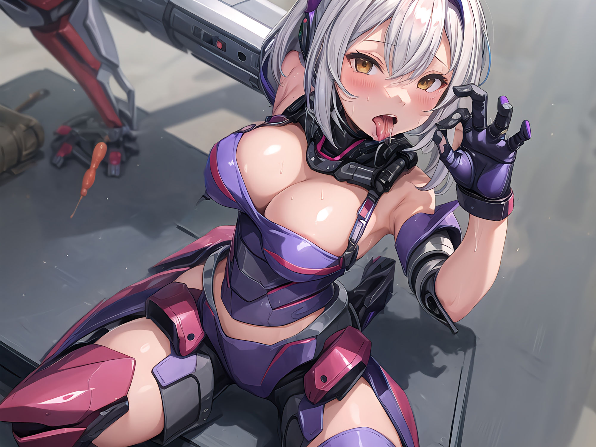 エチエチ！！ メカ娘！！ サンプル7ページ目