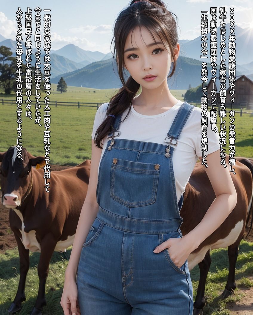 牛女というお仕事 サンプル1ページ目