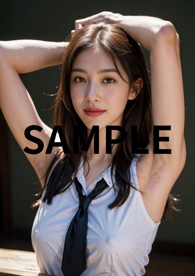 女子校生の脇モロ サンプル2ページ目
