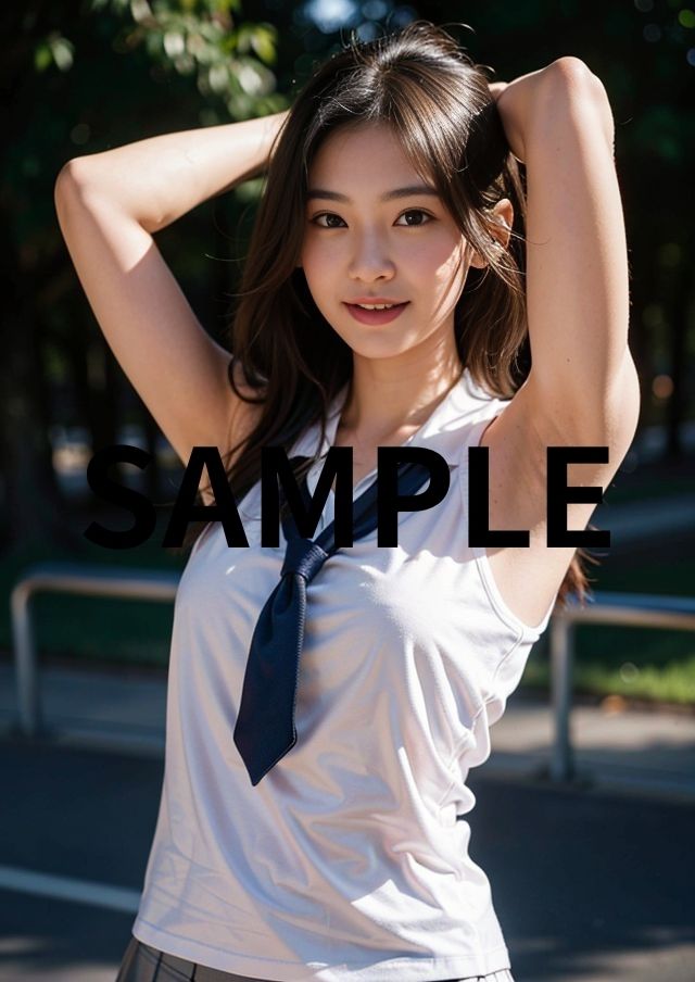 女子校生の脇モロ サンプル3ページ目