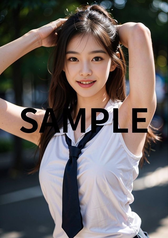 女子校生の脇モロ サンプル4ページ目