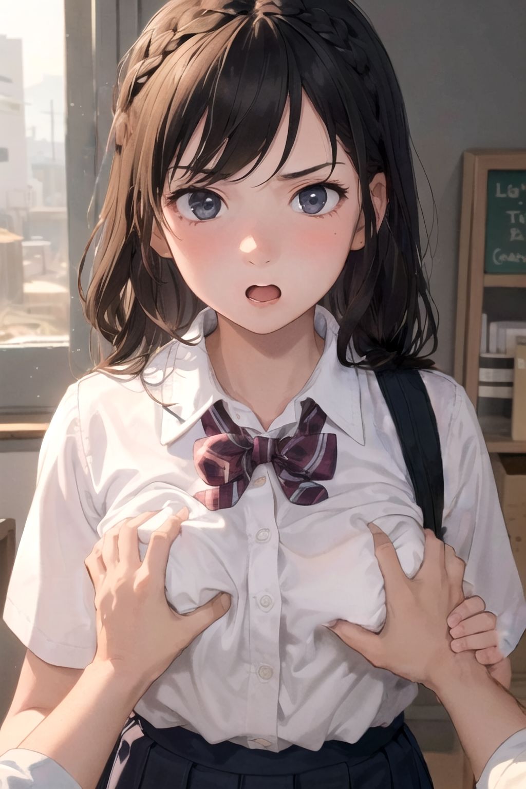 セクハラ学園にようこそ！！ サンプル1ページ目