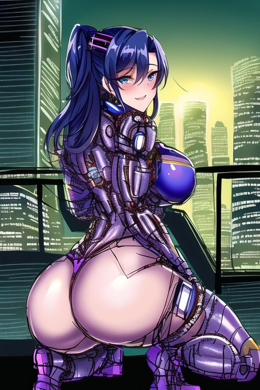 ロボに作られたセクサロイドのいる未来で サンプル6ページ目