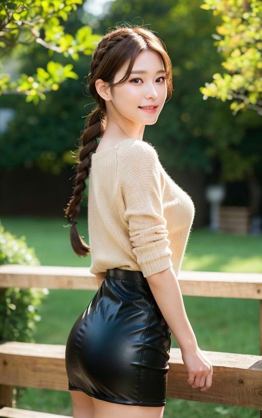 「ミニスカ美女1」かわいくてセクシーなAI写真集vol.8（全177ページ） サンプル9ページ目