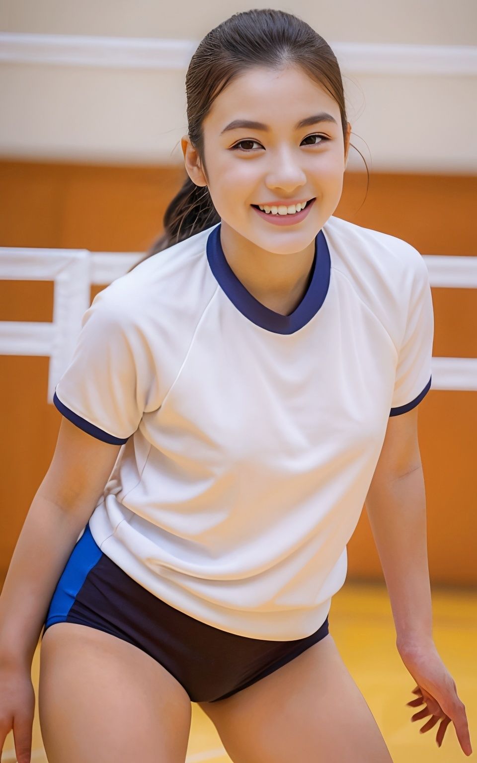 えちえちバレーボール女子 サンプル1ページ目