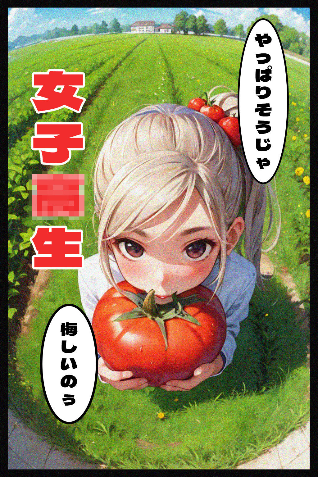 女子校生を捕まえろ！お仕置きだ！ サンプル7ページ目