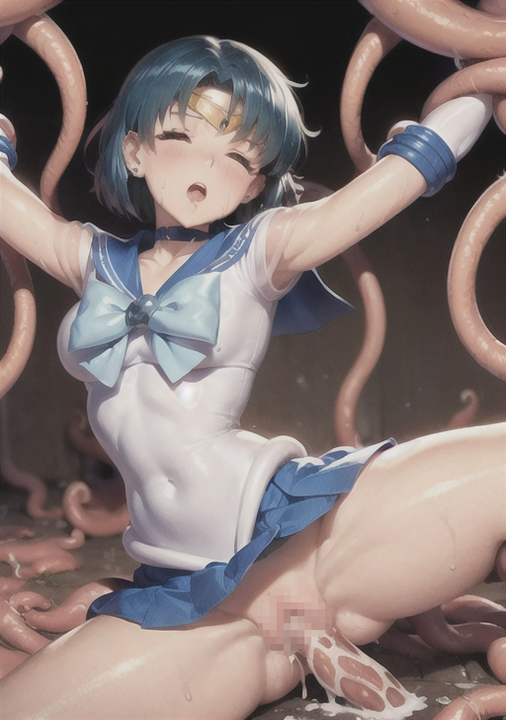 穢れた水色 サンプル6ページ目