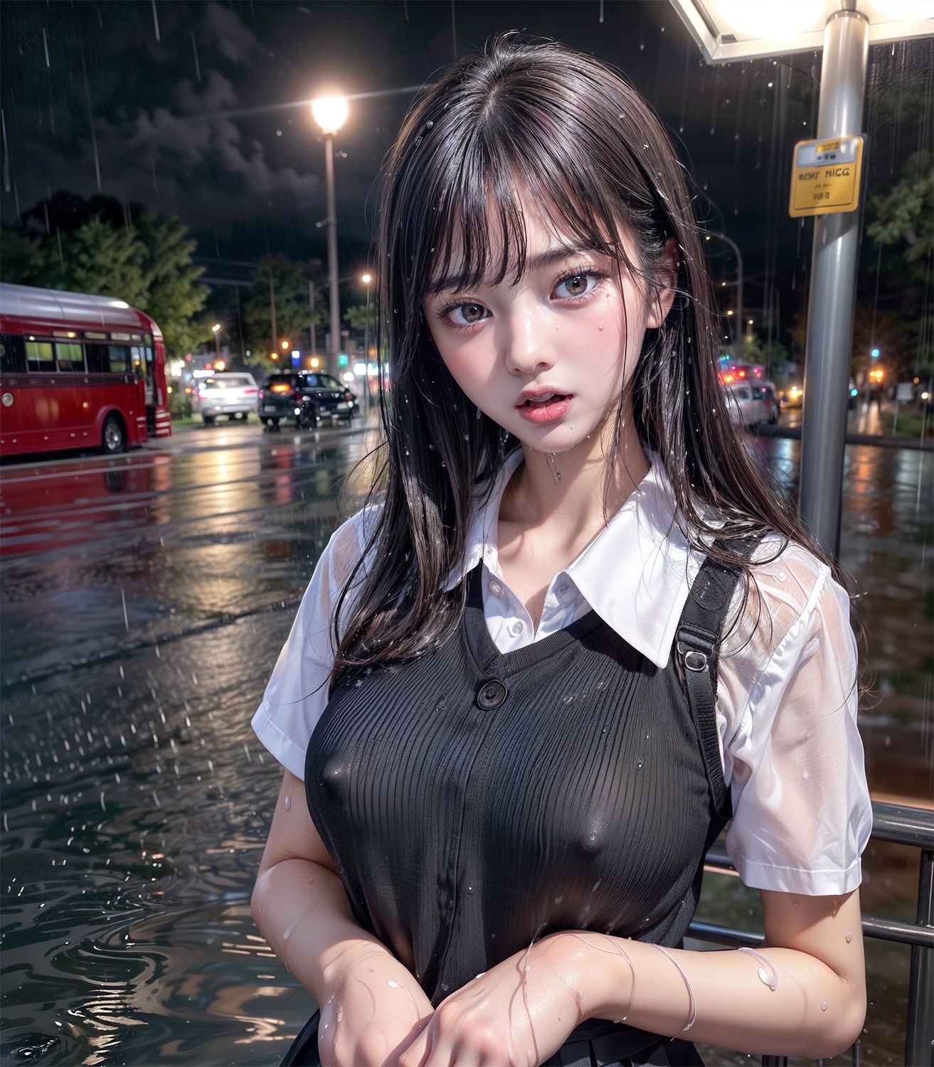 処女JK 濡れ透けレ●プ サンプル8ページ目