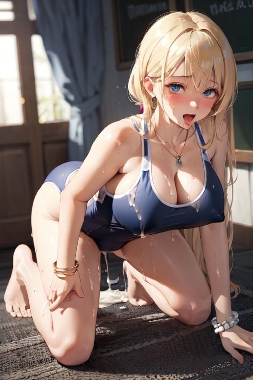 スク水ぬれぬれギャル サンプル3ページ目