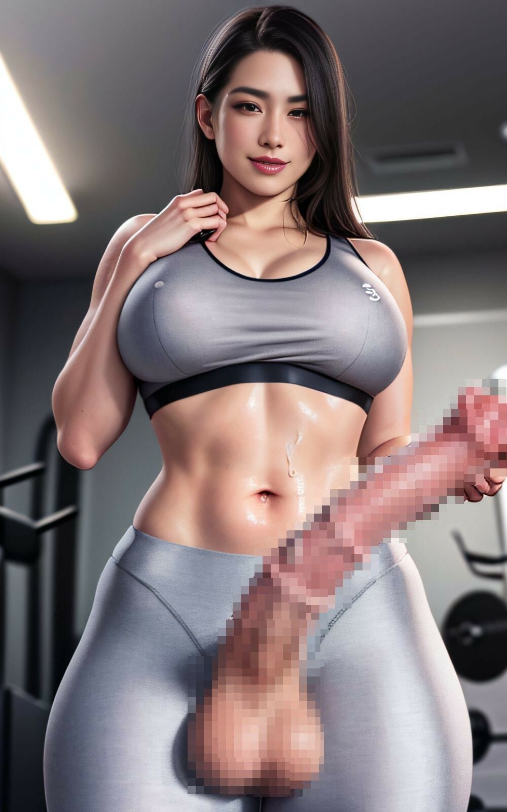 巨乳・巨根のふたなり集！！〈AICG集〉 サンプル6ページ目