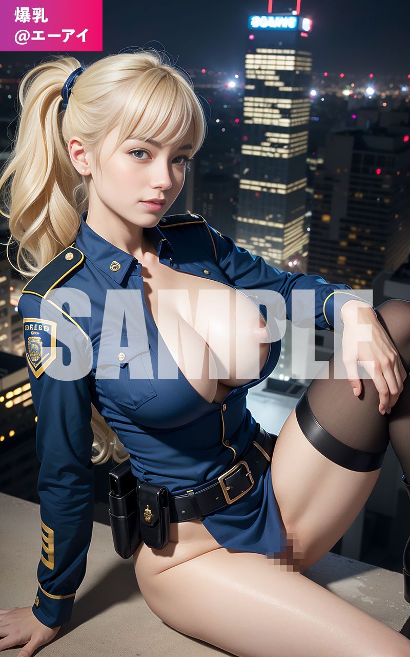 金髪警官の魅力part2@Ai同人誌vol.009 サンプル1ページ目