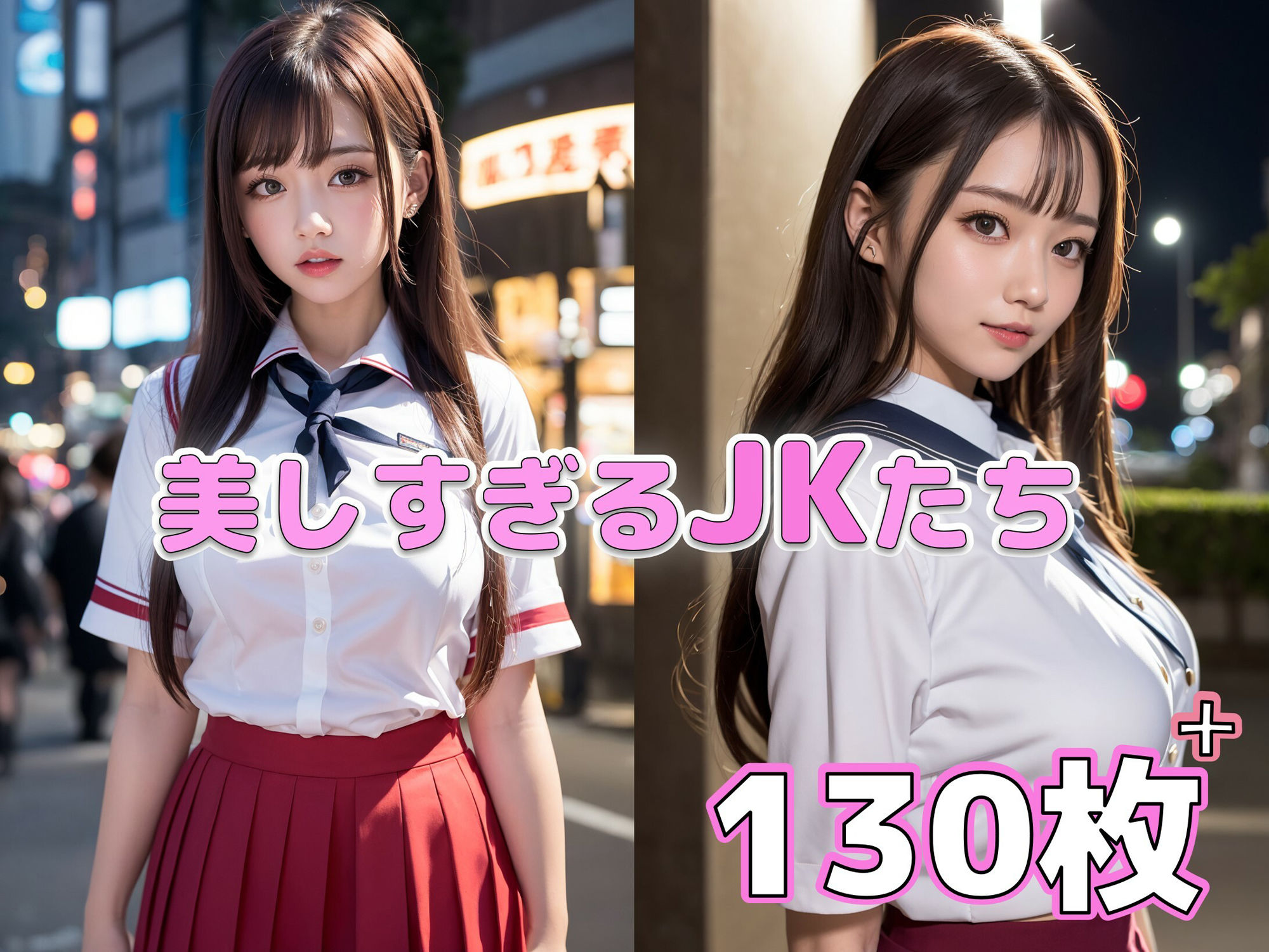 美しすぎるJKたち サンプル6ページ目