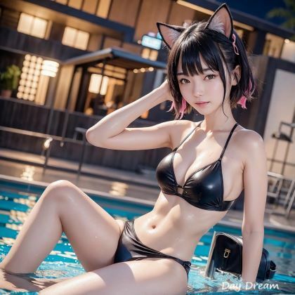 猫耳プール サンプル5ページ目